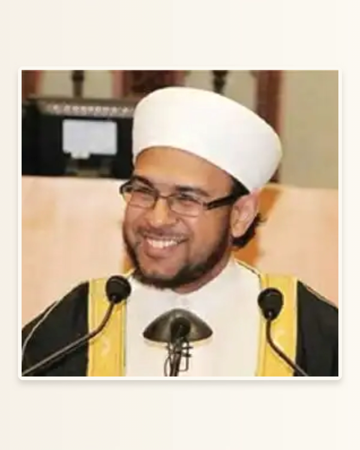 Portrait of Imam Fakhruddin Owaisi al-Madani